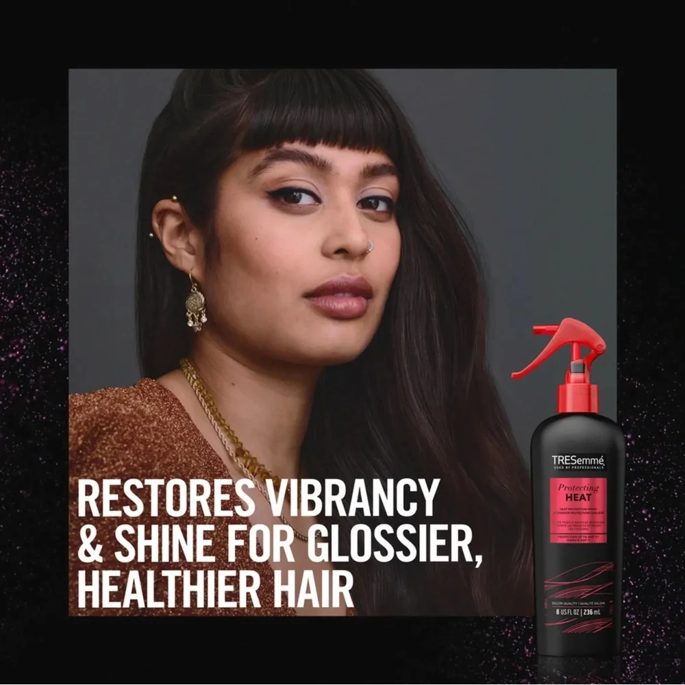 TRESemme Heat Tamer Spray, Vitamin-Enriched - 8 fl oz